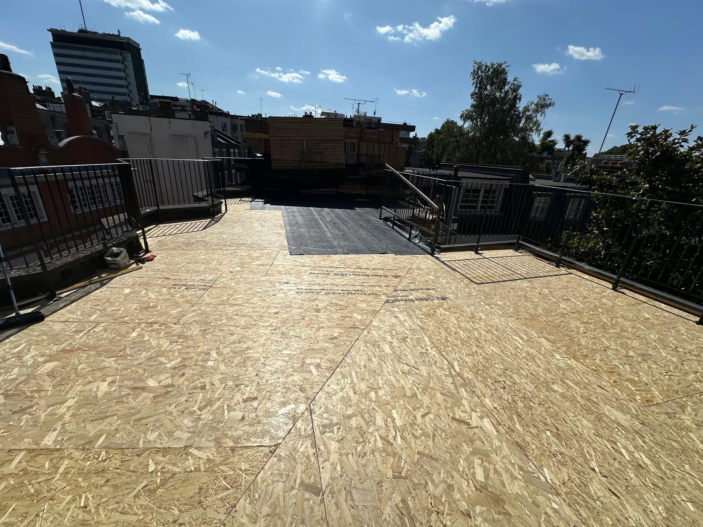 Flat roof